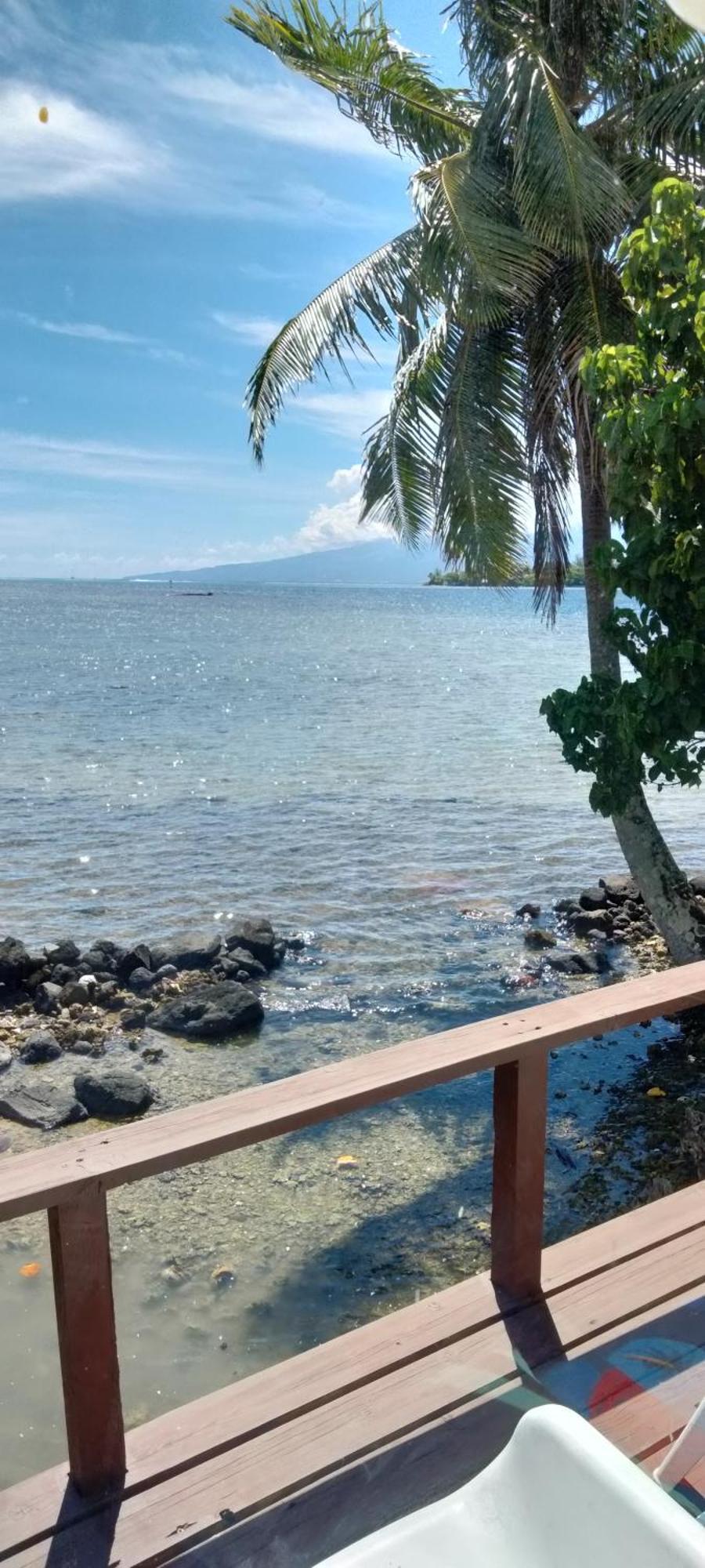Bungalow Vue Lagon 180 Degre, La Maison Bleue Moorea Extérieur photo