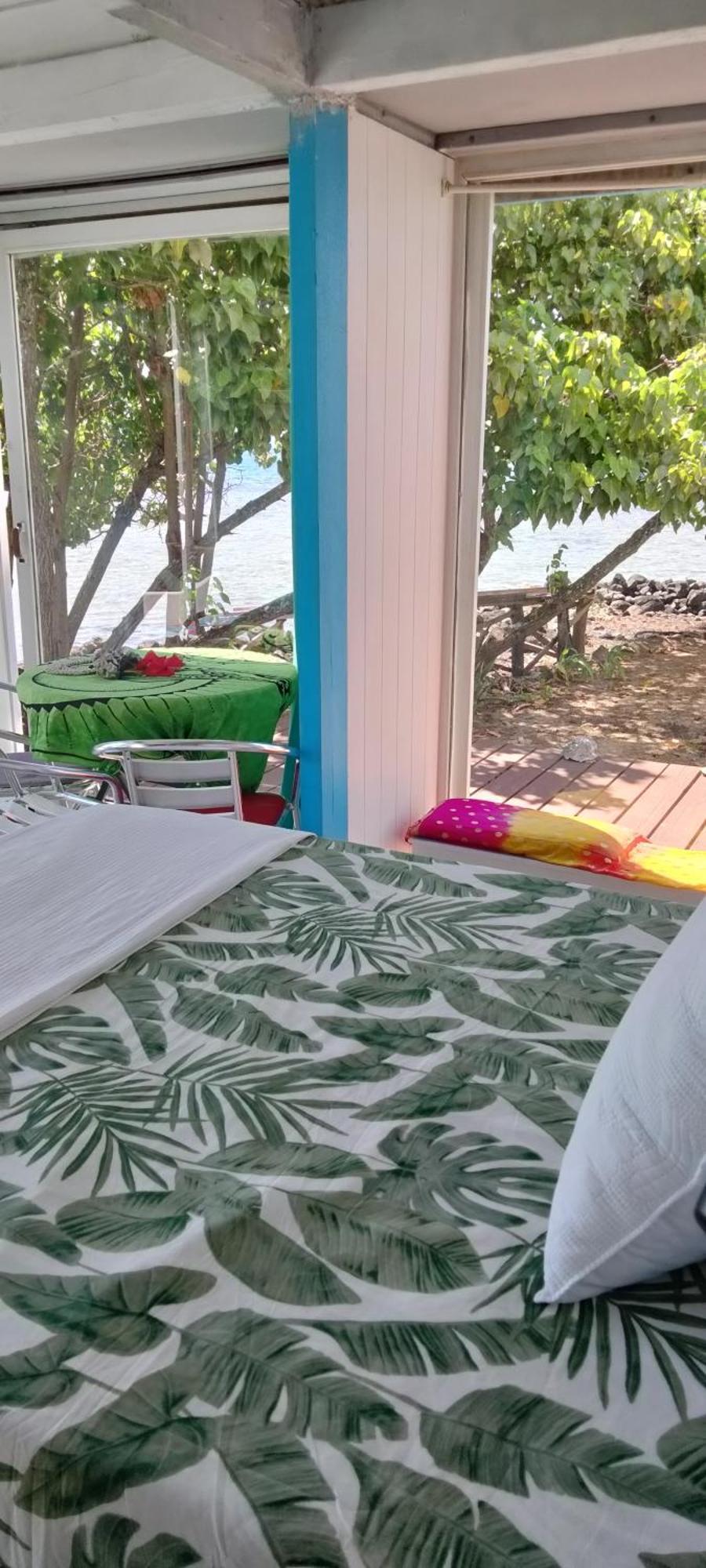 Bungalow Vue Lagon 180 Degre, La Maison Bleue Moorea Extérieur photo