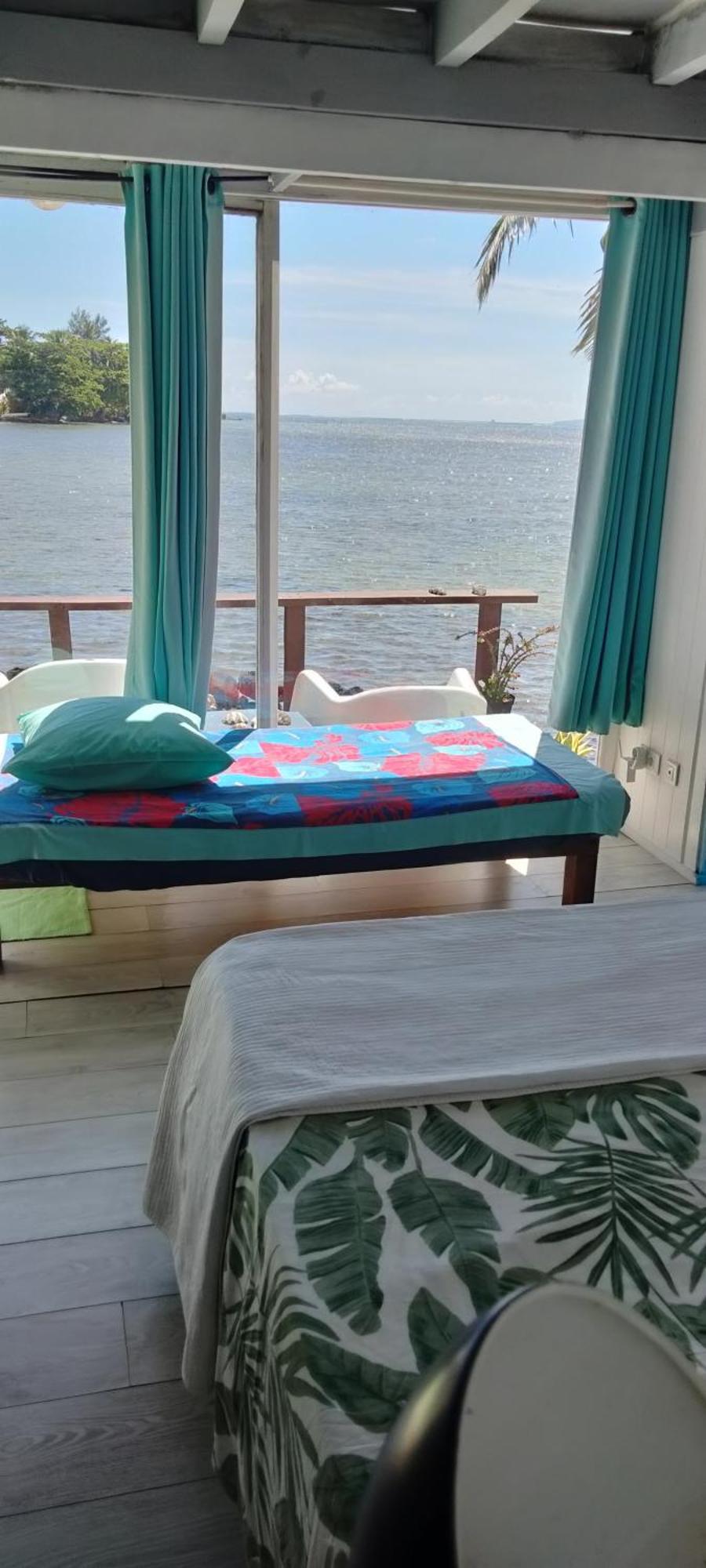 Bungalow Vue Lagon 180 Degre, La Maison Bleue Moorea Extérieur photo